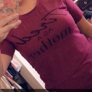 “Tired as a mother” shirt